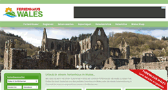 Desktop Screenshot of ferienhaus-wales.de